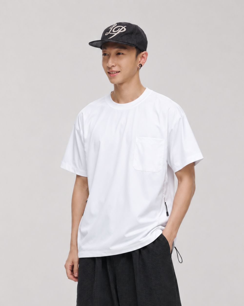 QUICK DRY SIDE POCKET TEE W1709