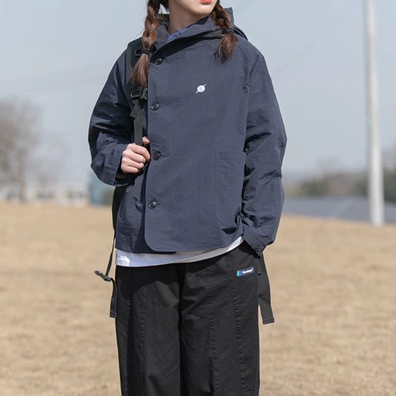 RETRO SIMPLE HOODIE W694