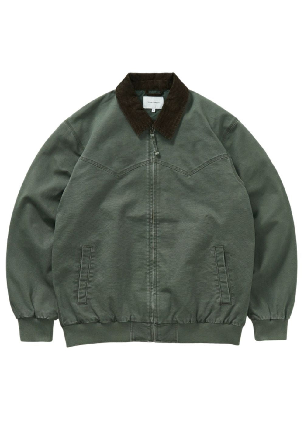 COTTON CORDUROY COLLAR JACKET W1519