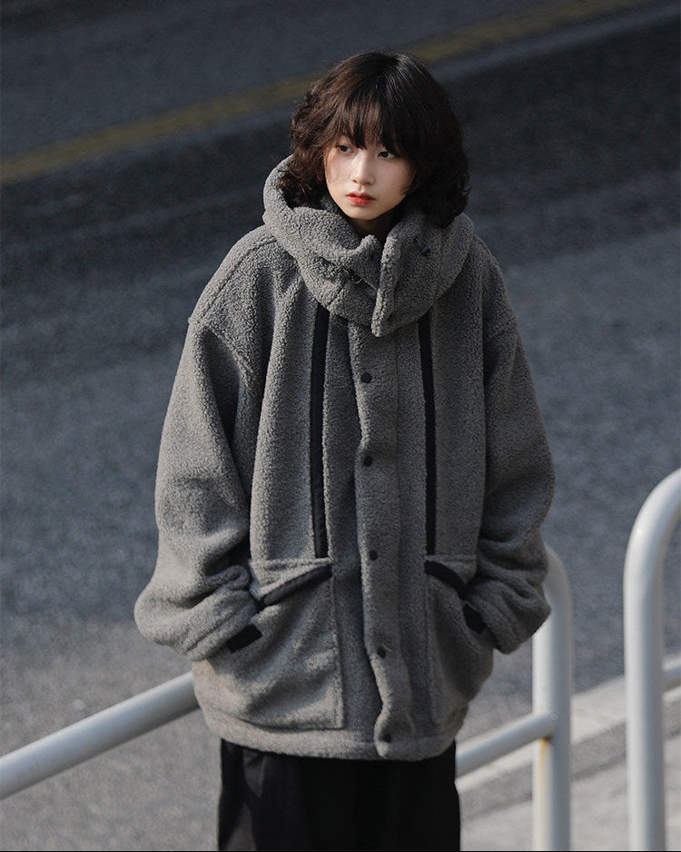 BOA FLEECE HOODED JACKET W1539