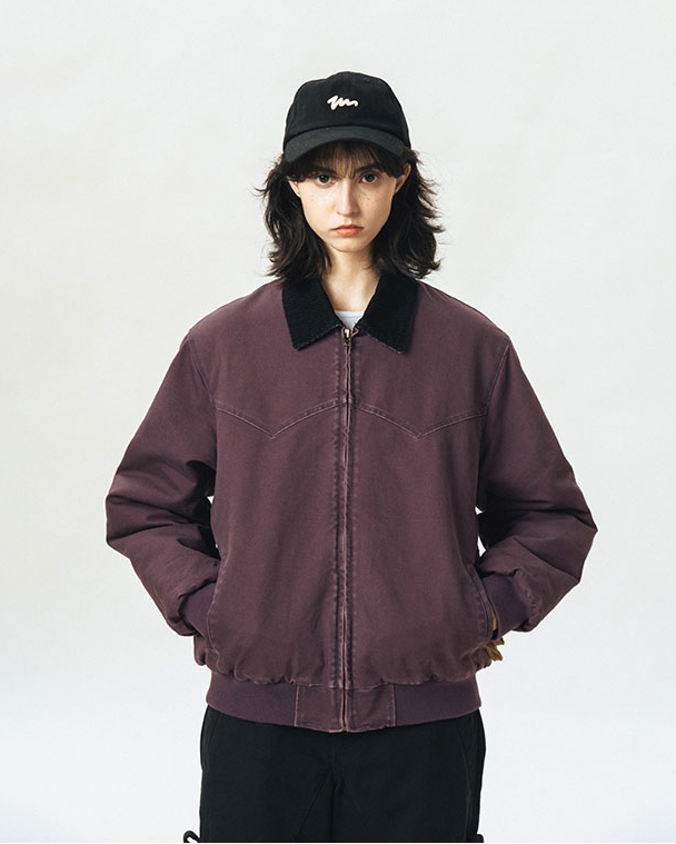 COTTON CORDUROY COLLAR JACKET W1519