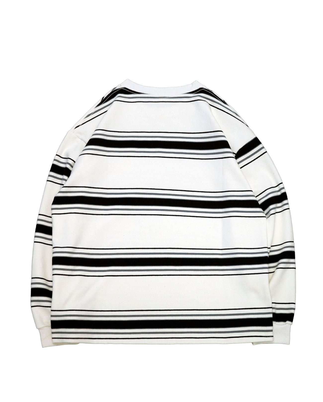 LOOSE BORDER LONG SLEEVE T-SHIRTS W292
