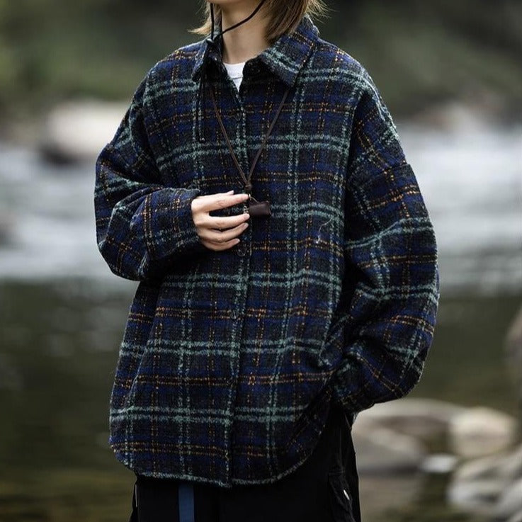 CHECK PATTERN CPO JACKET W695