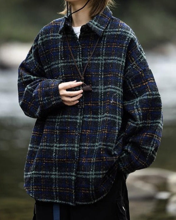 CHECK PATTERN CPO JACKET W695