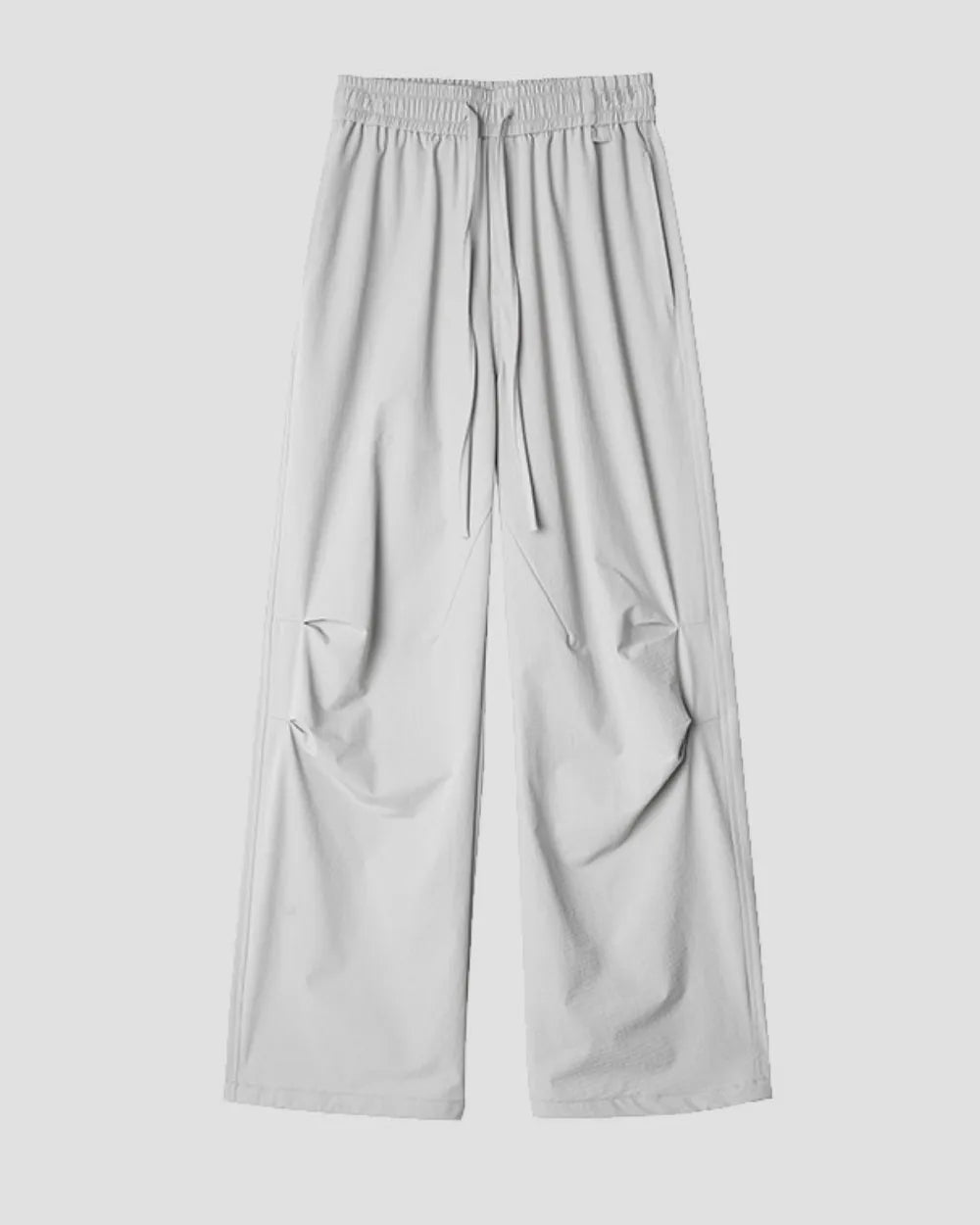 NYLON WIDE EASY PANTS W1810