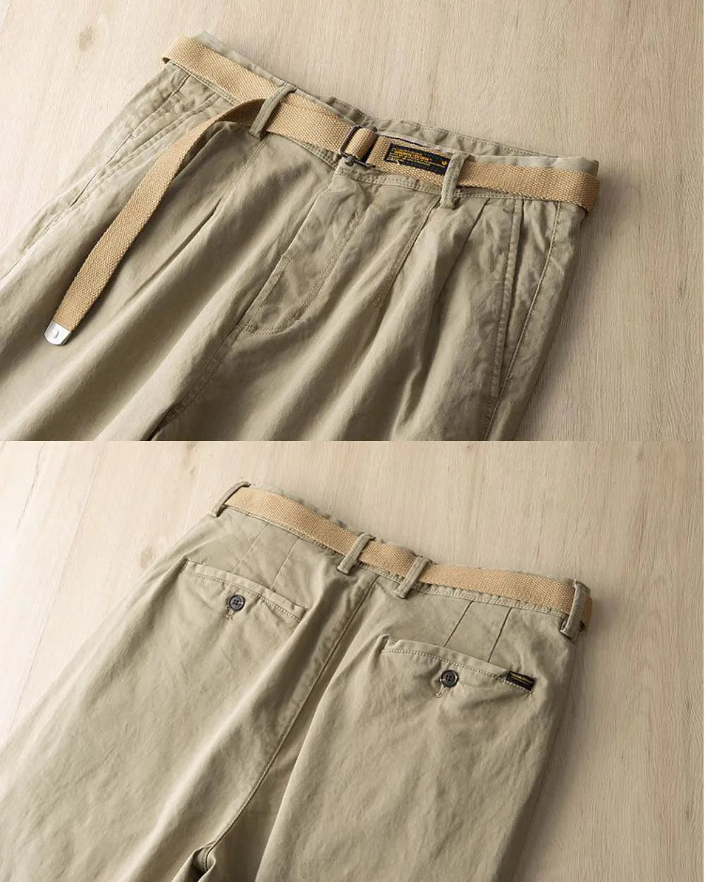 LOOSE FIT CHINO PANTS W1871