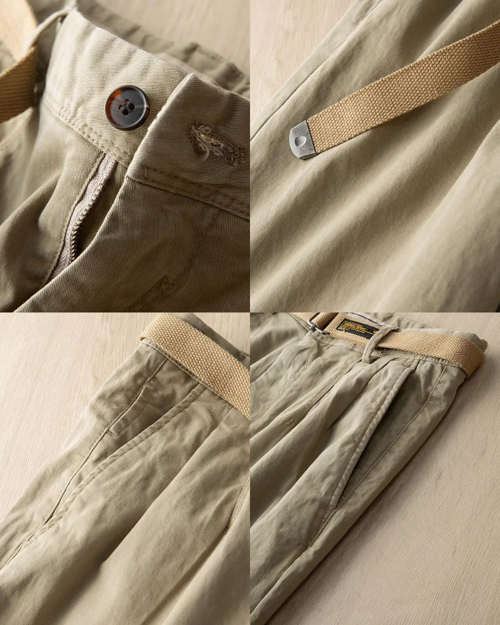 LOOSE FIT CHINO PANTS W1871