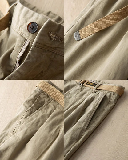 LOOSE FIT CHINO PANTS W1871