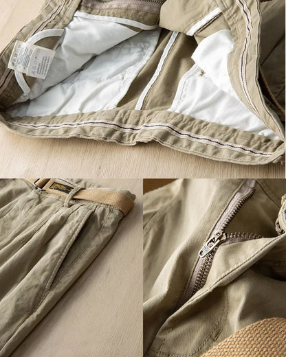 LOOSE FIT CHINO PANTS W1871
