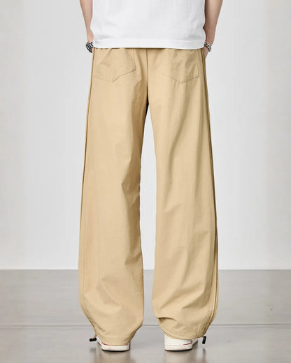 LOOSE EASY NYLON PANTS W1765