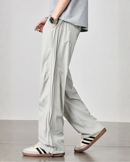 LOOSE EASY NYLON PANTS W1765