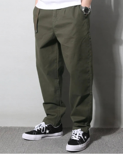 LOOSE FIT CHINO PANTS W1871