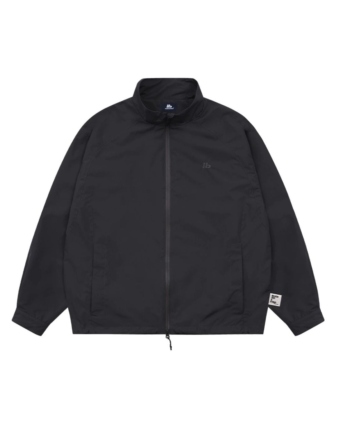 LIGHTWEIGHT STAND COLLAR NYLON JACKET W1493