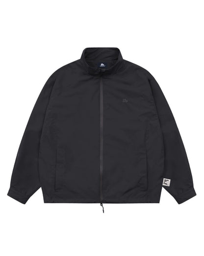 LIGHTWEIGHT STAND COLLAR NYLON JACKET W1493