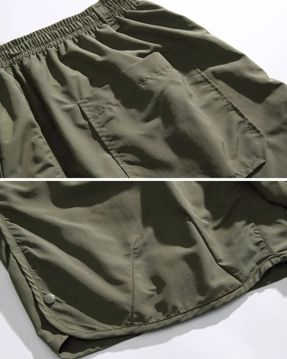 PLEATED UTILITY SHORTS W1685