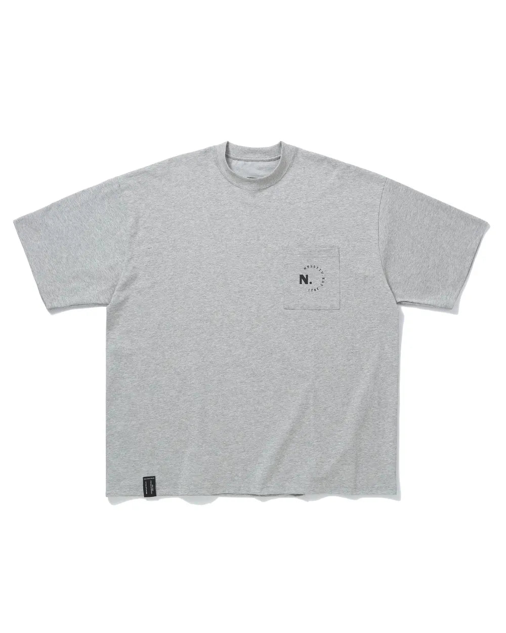 OVERSIZED TECH POCKET TEE W1733