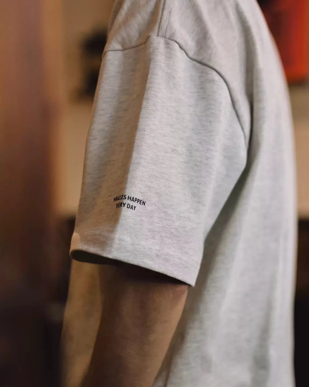 SLOGAN PRINT OVERSIZED T‑SHIRTS W1746