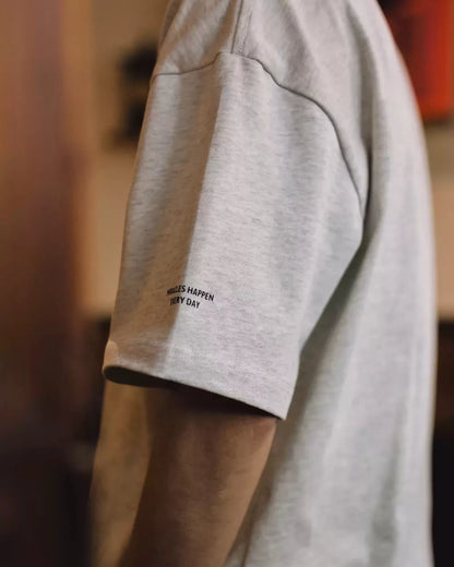 SLOGAN PRINT OVERSIZED T‑SHIRTS W1746