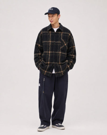RETRO CHECK SHIRTS W1366