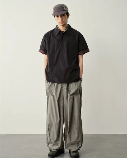 OVERSIZED POLO SHIRT W1644