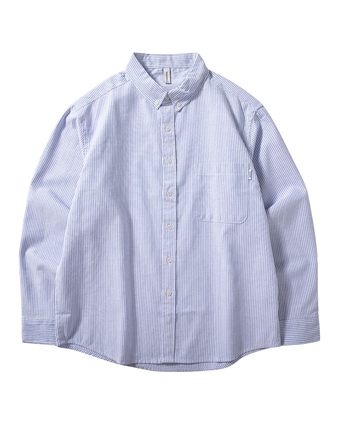 COTTON BLEND STRIPE SHIRTS W1619