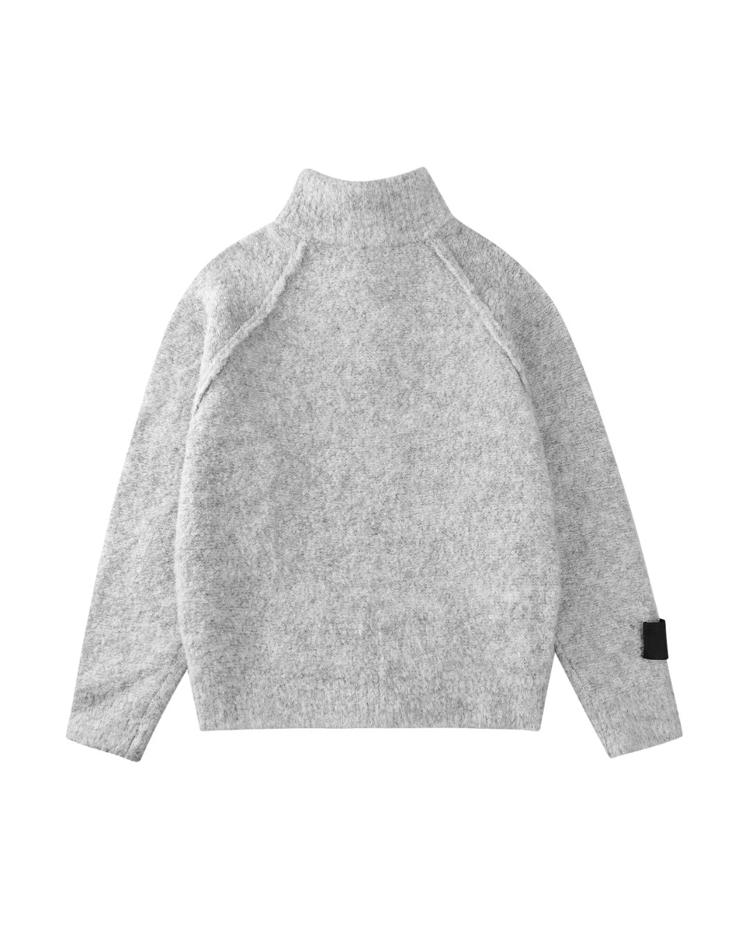 HALF ZIP HIGH NECK KNIT W1550