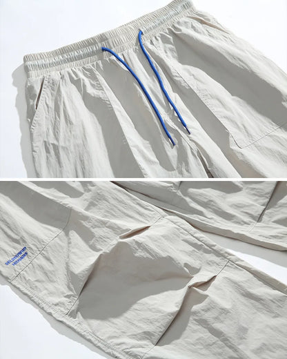 NYLON PARACHUTE CARGO PANTS W1684