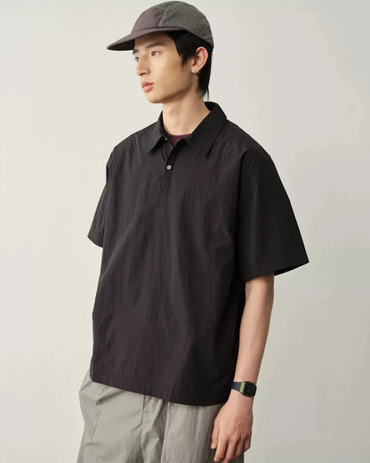 OVERSIZED POLO SHIRT W1644