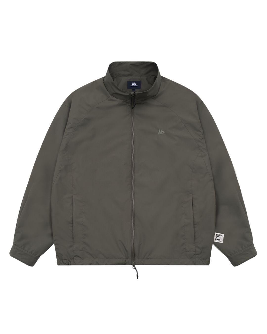 LIGHTWEIGHT STAND COLLAR NYLON JACKET W1493
