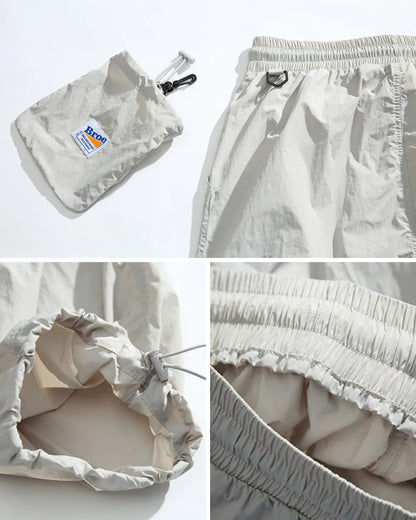 NYLON PARACHUTE CARGO PANTS W1684