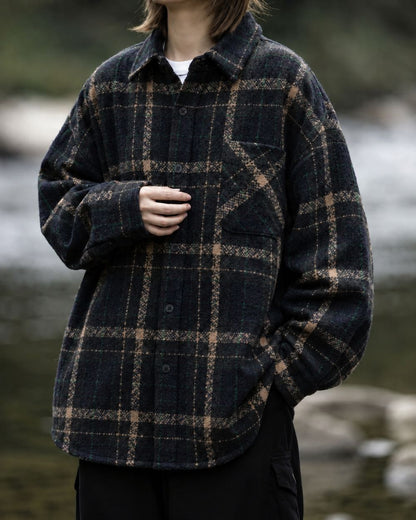 RETRO CHECK SHIRTS W1366