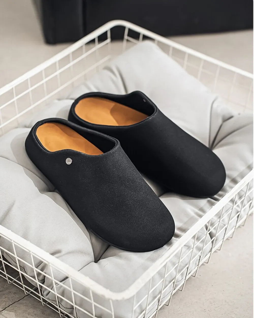 SUEDE CLOG SANDALS W1806