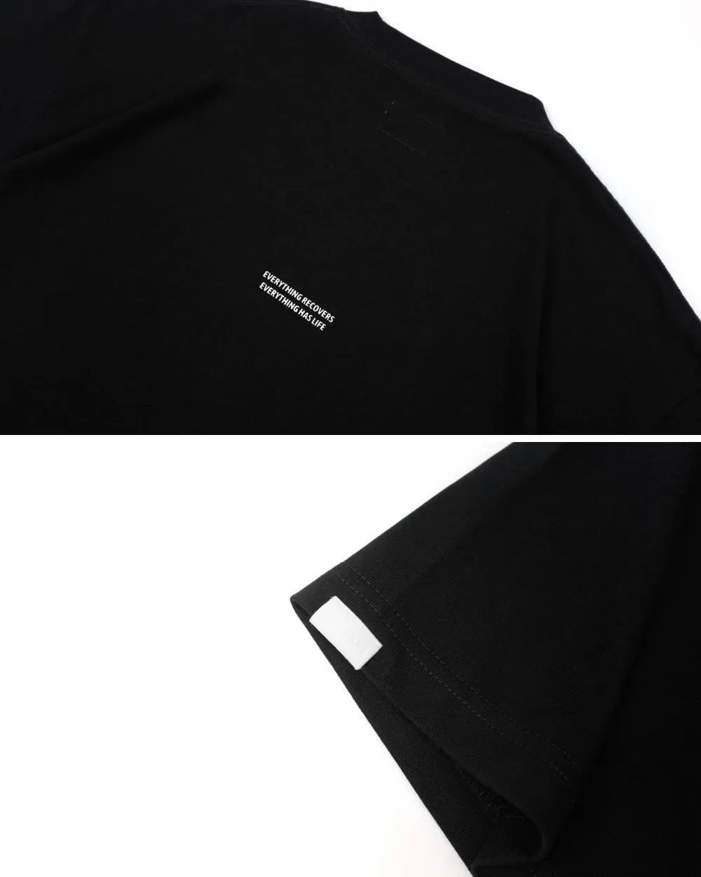 SLOGAN PRINT OVERSIZED T‑SHIRTS W1746