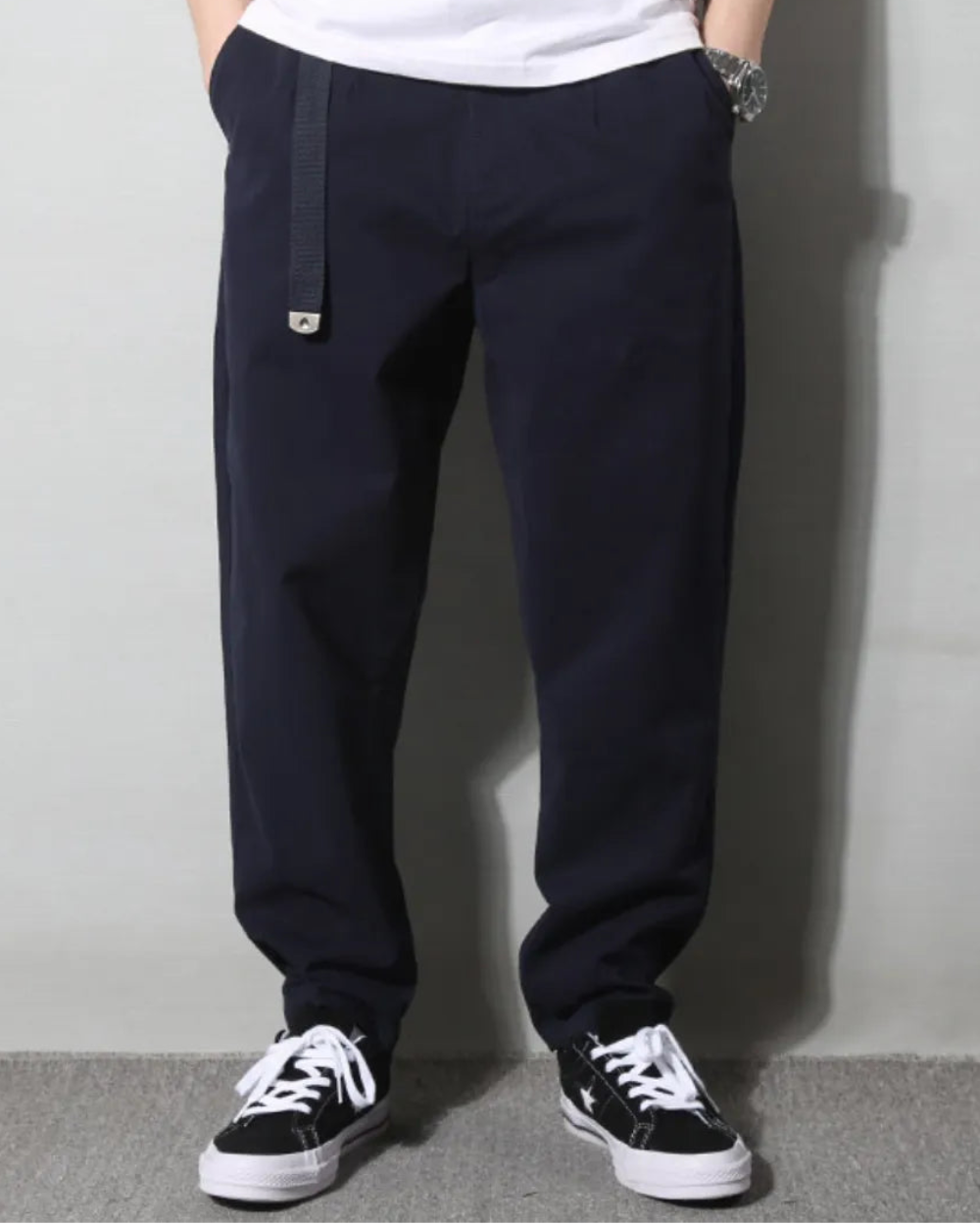LOOSE FIT CHINO PANTS W1871