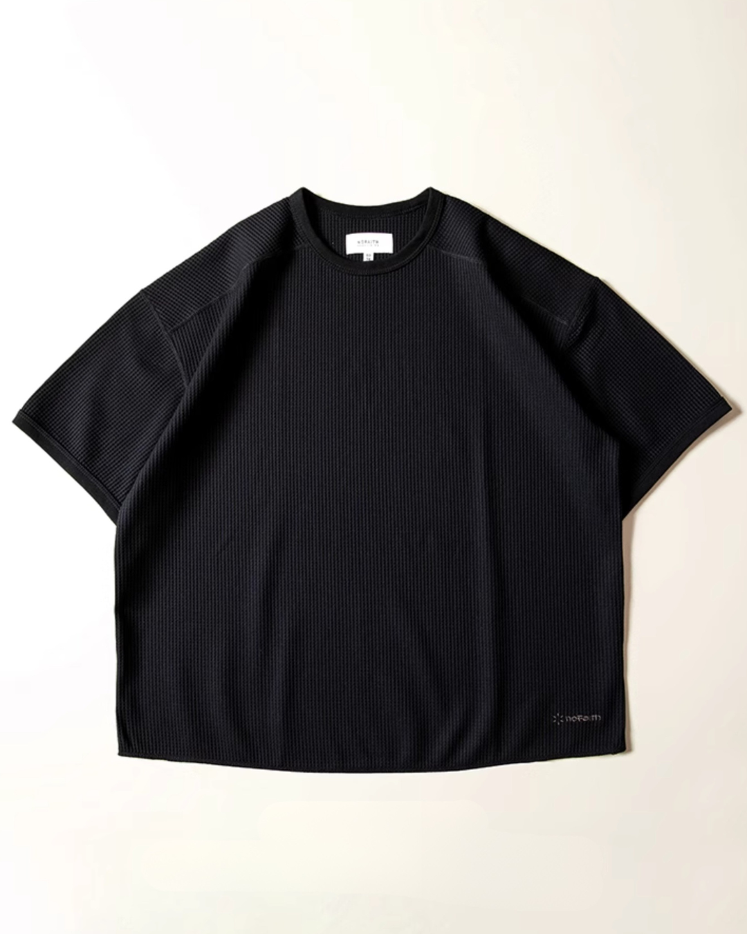STRETCH WAFFLE UV-CUT TEE W1459