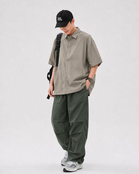LOOSE PATCH POCKET SHIRTS W1757