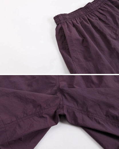 D EMBROIDERY NYLON SHORTS W1762