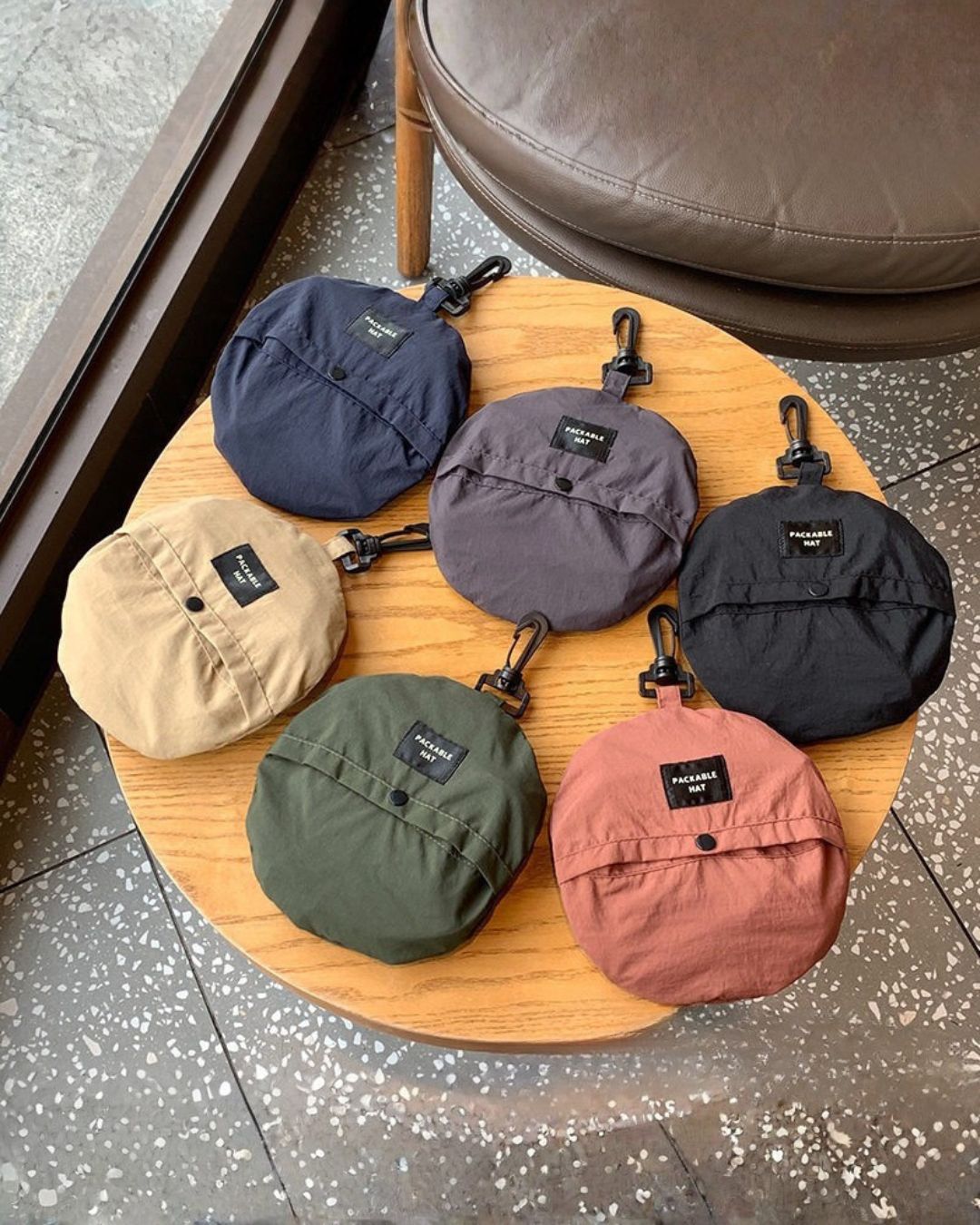 PACKABLE WATER REPELLENT CAP W1607