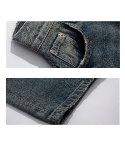 VINTAGE WIDE DENIM PANTS W1484