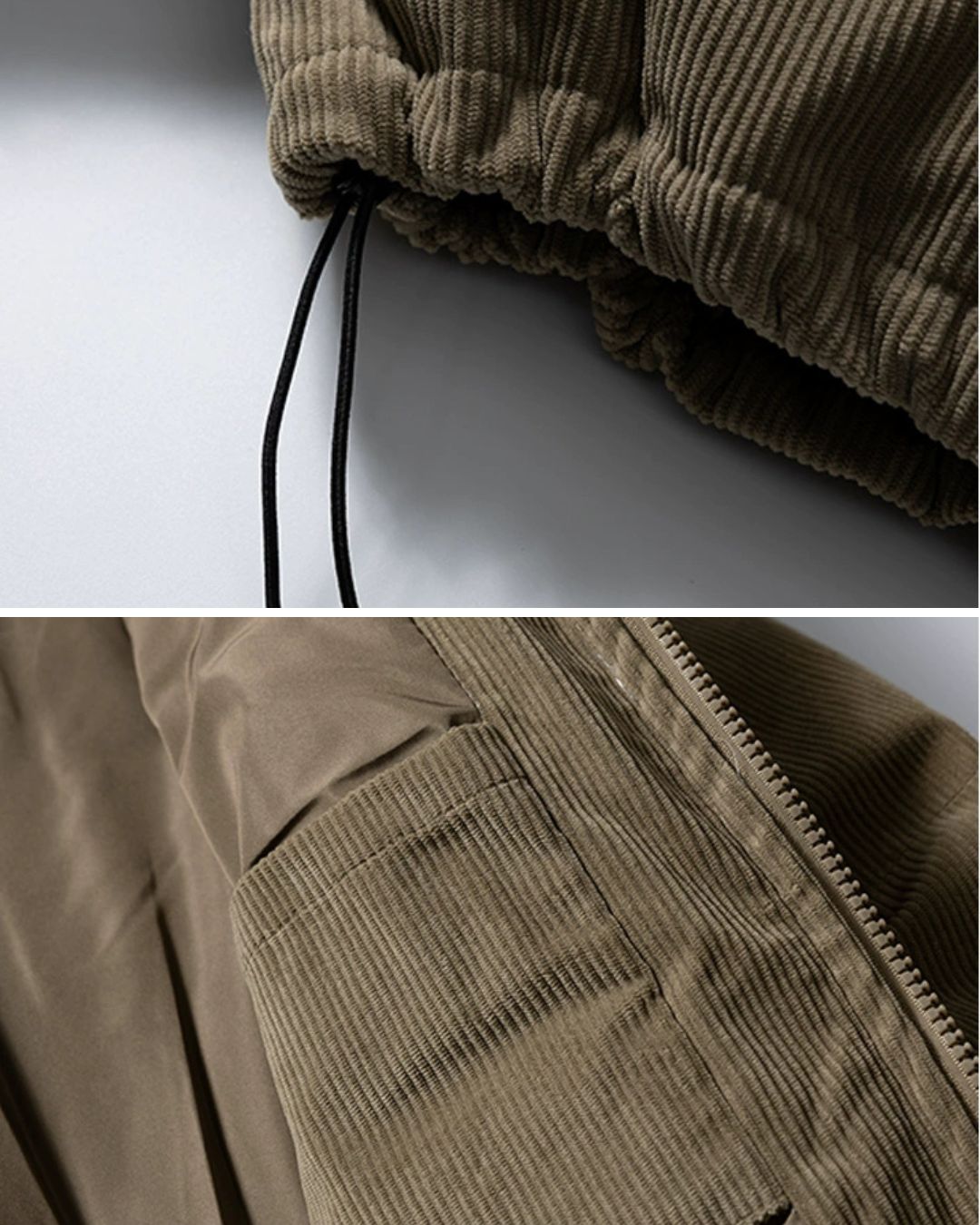 CORDUROY PUFF JACKET W1531