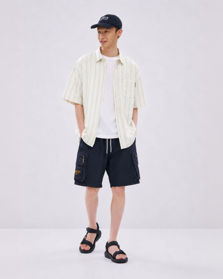 RELAX STRIPE SHIRTS W209