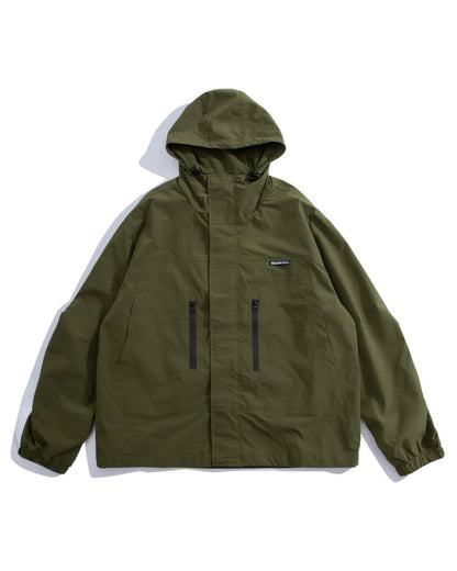 WATER-REPELLENT UTILITY HOODED JACKET W1494