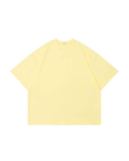 OVERDYED COTTON OVERSIZED T‑SHIRTS W1456