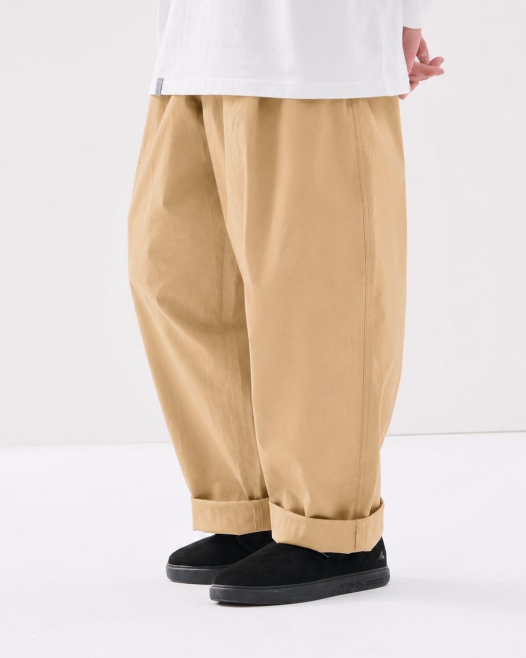 BALLOON WIDE PANTS W339
