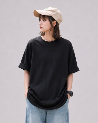 SIMPLE COTTON T-SHIRT W1183