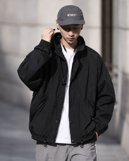 RIPSTOP STAND COLLAR JACKET W1589