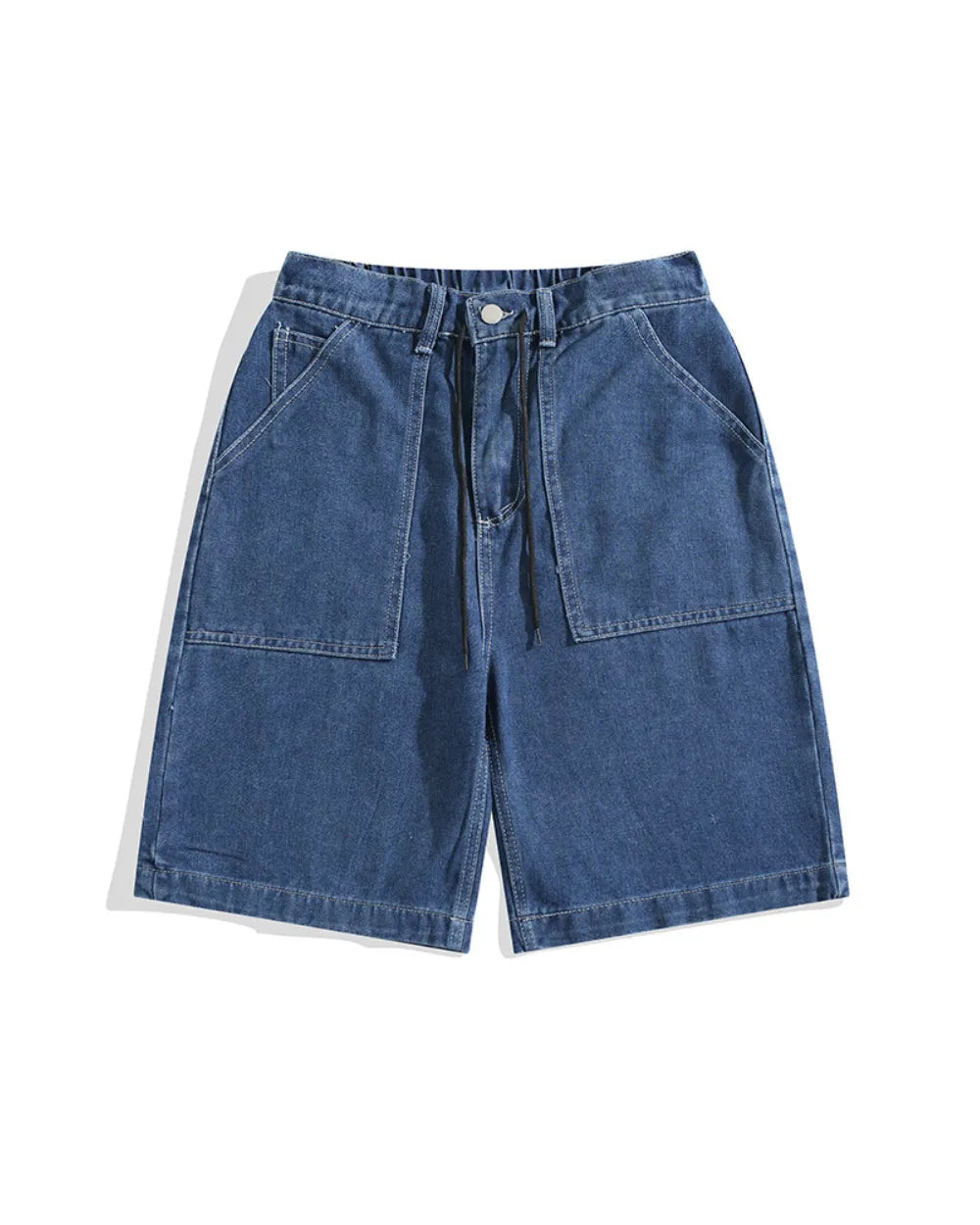 LOOSE POCKET DENIM SHORTS W1647