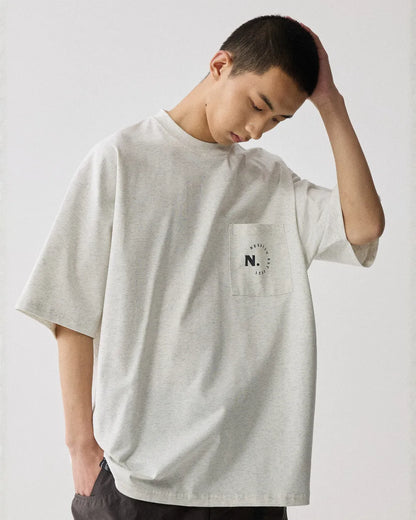 OVERSIZED TECH POCKET TEE W1733