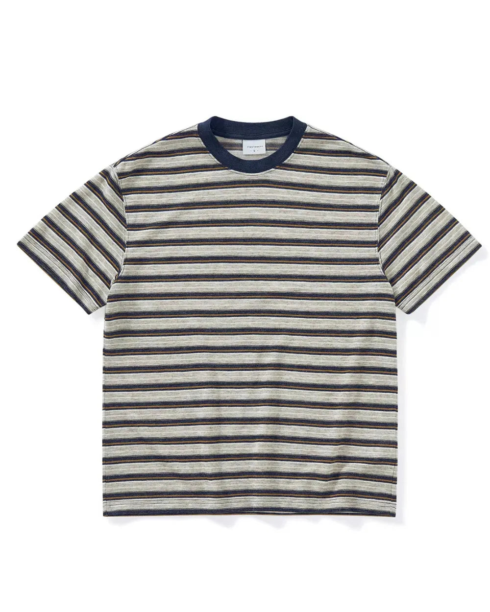 MELANGE BORDER TEE W1729