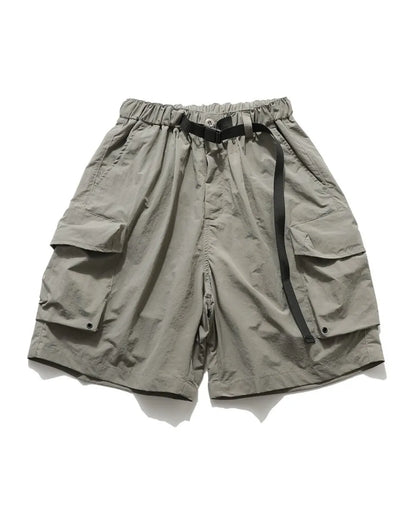 BELTED MULTI-POCKET SHORTS W1748